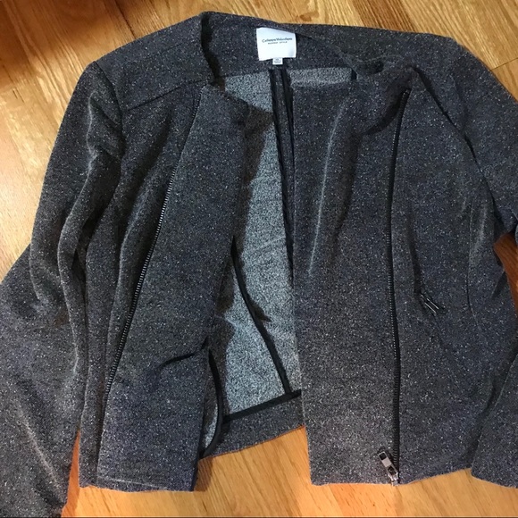 Catherine Malandrino Runway Style XL Gray Jacket - Picture 8 of 8